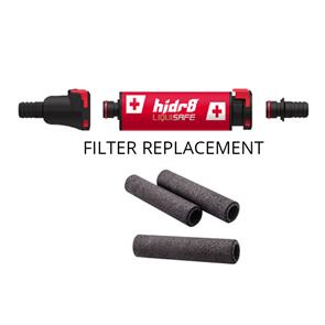 LEATT MOTO LE7016100260 CARBON FILTER REPLACEMENT FILTER INSERT 3 PACK