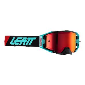 LEATT MOTO GOGGLE VELOCITY 6.5 IRIZ FUEL RED 28%