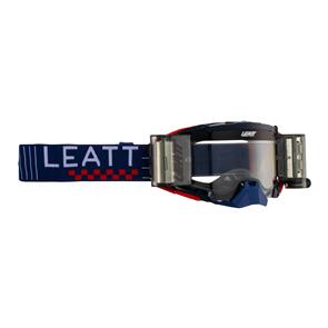 LEATT 5.5 VELOCITY GOGGLE ROLL-OFF (ROYAL / CLEAR 83%)