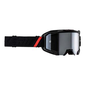 LEATT MOTO GOGGLE VELOCITY 4.5 IRIZ BLACK SILVER 50%