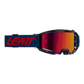 LEATT MOTO 2025 GOGGLE VIZION 3.5 IRIZ BLUE RED 45 VLT