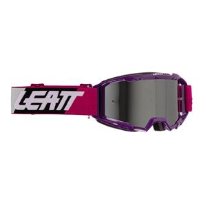 LEATT MOTO 2025 GOGGLE VIZION 3.5 IRIZ PURPLE SILVER 35 VLT