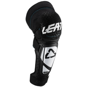 LEATT MTB KNEE/SHIN GUARD 3DF HYBRID EXT WHITE/BLACK