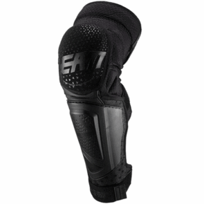 LEATT MTB KNEE/SHIN GUARD 3DF HYBRID EXT BLACK