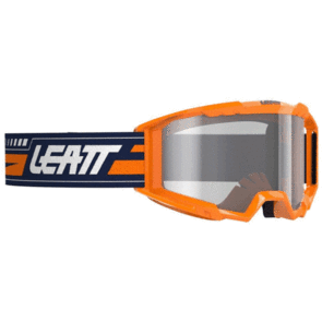 LEATT MOTO 2026 GOGGLE VIZION 3.5 IRIZ ORANGE SILVER 35 VLT