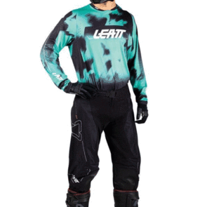 LEATT MOTO 2026 JERSEY AND PANTS MOTO 4.5 LITE TEAL V26