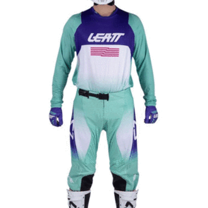 LEATT MOTO 2026 JERSEY AND PANTS MOTO 4.5 LITE PURPLE V26