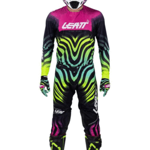 LEATT MOTO 2026 JERSEY AND PANTS MOTO 5.5 ULTRAWELD TIGER PINK V26