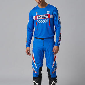 LEATT MOTO 2027 4.5 LITE JERSEY AND PANTS SPEED BLUE