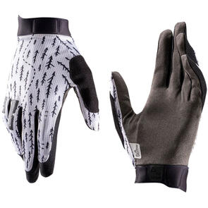 LEATT MTB 2026 1.0 GRIPR GLOVES TRAILS WHITE