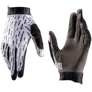 LEATT MTB 2026 YOUTH 1.0 GRIPR JR GLOVES TRAILS WHITE