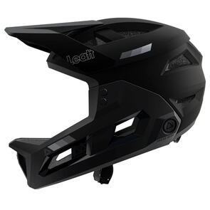 LEATT MTB 2026 YOUTH ENDURO 2.0 JR REMOVABLE CHINBAR HELMET STEALTH BLACK/GREY