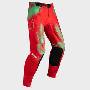 LEATT MOTO 2027 YOUTH 4.5 JR PANTS HATCHED RED
