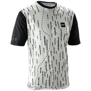LEATT MTB 2026 TRAIL 3.0 SS JERSEY TRAILS WHITE