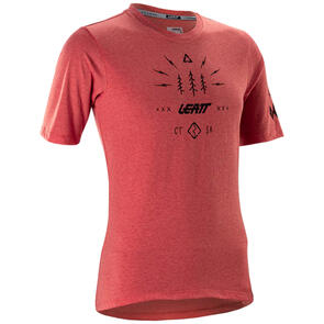 LEATT MTB 2026 WOMENS GRAVITY 3.0 SS JERSEY DUSTY RED