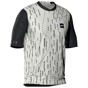 LEATT MTB 2026 YOUTH GRAVITY 4.0 JR SS JERSEY WHITE TRAILS