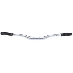 LEATT MTB BAR LAUNCH CONTROL 6.0 BLAST SILVER HI 35MM - 800MM