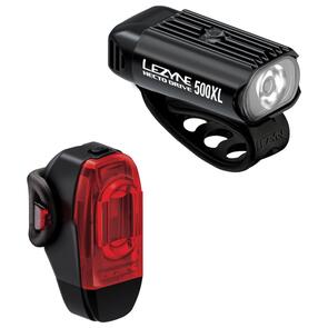 LEZYNE HECTO DRIVE 500XL/KTV DRIVE+ PAIR BLACK