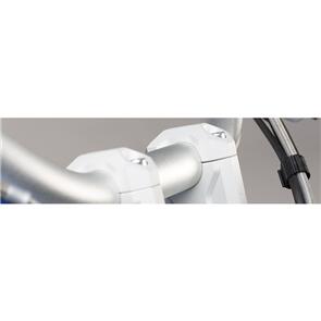 SW MOTECH HANDLEBAR RISER SW MOTECH SILVER 22MM