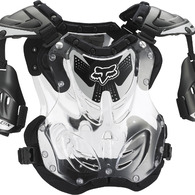 FOX RACING YOUTH R3 ROOST DEFLECTOR [BLACK]