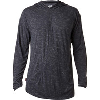 FOX MOTH LS HOODED KNIT [CHARCOAL HEATHER]