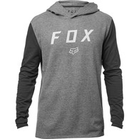 FOX TRANZIT HOODED LS KNIT [HEATHER GRAPHITE]