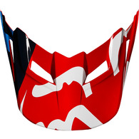 FOX RACING MOTO MX18 V1 HELMET VISOR RACE [RED]
