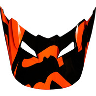 FOX RACING MOTO MX18 V1 HELMET VISOR RACE [ORANGE]