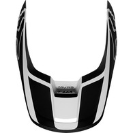 FOX RACING MOTO MX19 V1 HELMET VISOR - PRZM [BLACK/WHITE]