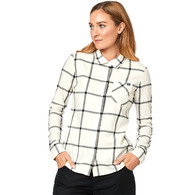 FOX RACING WOMENS ROOST FLANNEL [BONE]