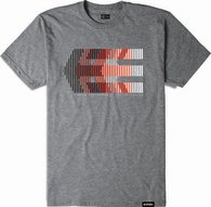 ETNIES AFTER BURN TEE [GREY/HEATHER]