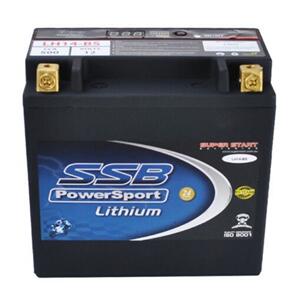 SUPER START BATTERIES MOTORCYCLE AND POWERSPORTS BATTERY LITHIUM ION 12V 500CCA BY SSB LIGHTWEIGHT LITHIUM ION PHOSPHATE