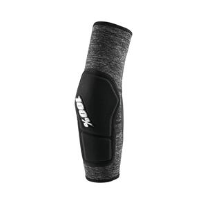 100% RIDECAMP ELBOW GUARD HEATHER GREY/BLACK 