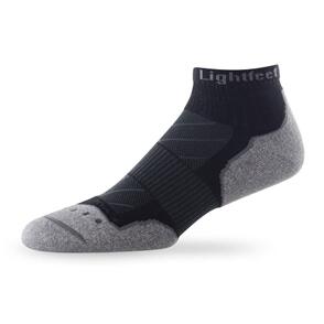 LIGHTFEET EVOLUTION SOCKS MINI CREW LENGTH BLACK