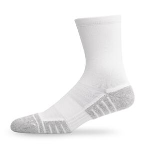 LIGHTFEET PERFORMANCE SOCK HALF CREW WHITE