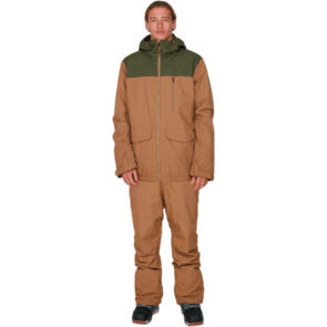 BILLABONG SNOW ALL DAY JACKET + OUTSIDER PANTS ERMINE COMBO
