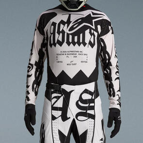 ALPINESTARS TECHSTAR LIMITED EDITION WOLF DUST JERSEY DUNE BLACK
