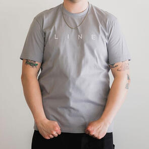 LINE CORPO TEE - GREY