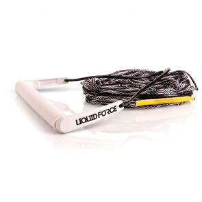 LIQUID FORCE TEAM ROPE AND HANDLE PACKAGE H-BRAID WHITE 70'