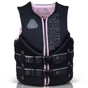 LIQUID FORCE 2027 WOMENS HINGE CGA CLASSIC VEST ROSE