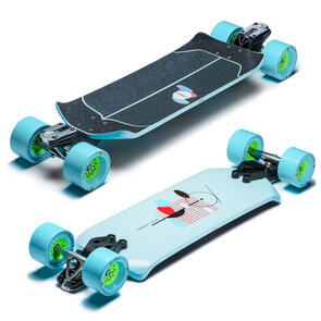 LOADED TANGENT LONGBOARD WITH DAD BODS 77A 35.75"