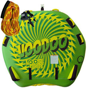 LOOSE UNIT VOODOO 73" TUBE WITH ROPE AND 12V PUMP 3 PERSON