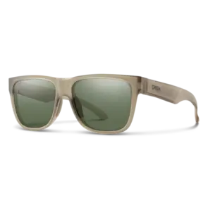 SMITH LOWDOWN 2 - MATTE SUMMIT CRYSTAL - CHROMAPOP POLARIZED GRAY GREEN