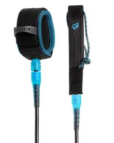 CREATURES OF LEISURE RELIANCE PRO 7 LEASH BLACK CYAN 7FT