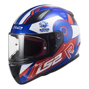 LS2 HELMET FF353 RAPID STRATUS BLU/RED/WHT