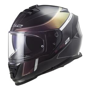 LS2 HELMET FF800 STORM VELVET BLK/RAIN