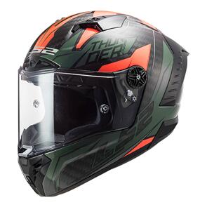 LS2 HELMET FF805C THUNDER C 6K CHASE GRN/ORG