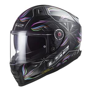 LS2 HELMET FF811 VECTOR II TROPICAL BLK/WHT