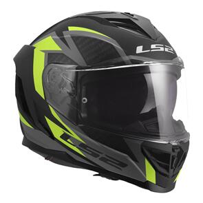 LS2 FF818 STORM III DYNAMO BLACK H-V YELLOW