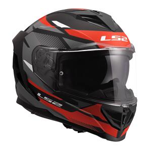 LS2 FF818 STORM III KOMAI BLACK RED